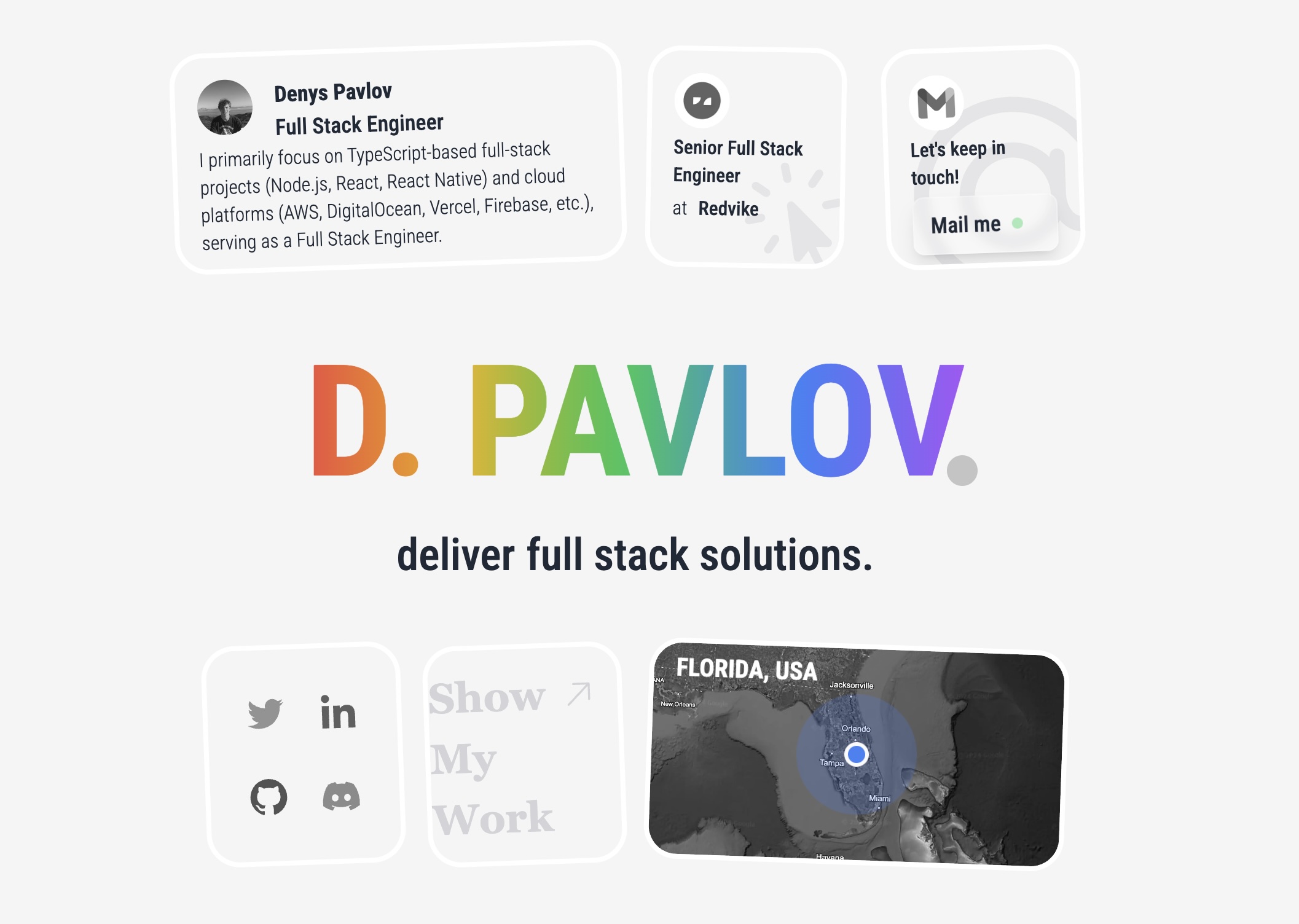 Beautiful Portfolio Website